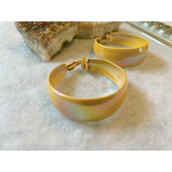 Yellow Hoops - Picture 2 of 3